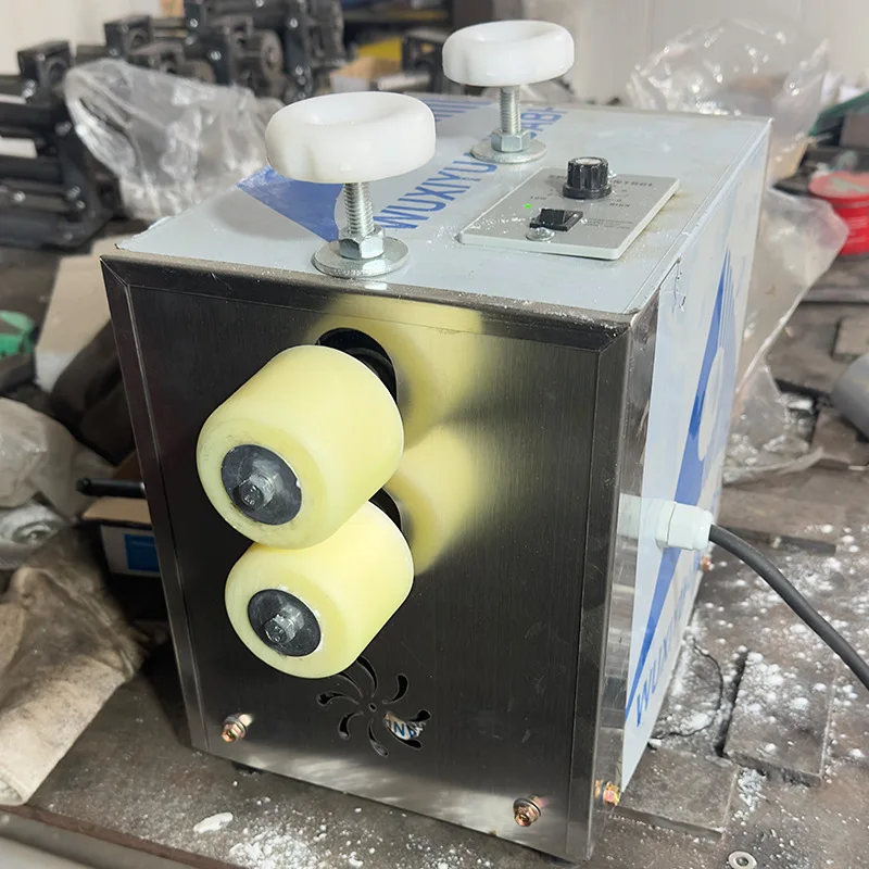 Stainless Steel Siomai Skin Press Embossing Machine, Non‑Stick, Imitation‑Handmade Ruffled Edge Shumai Forming Machine