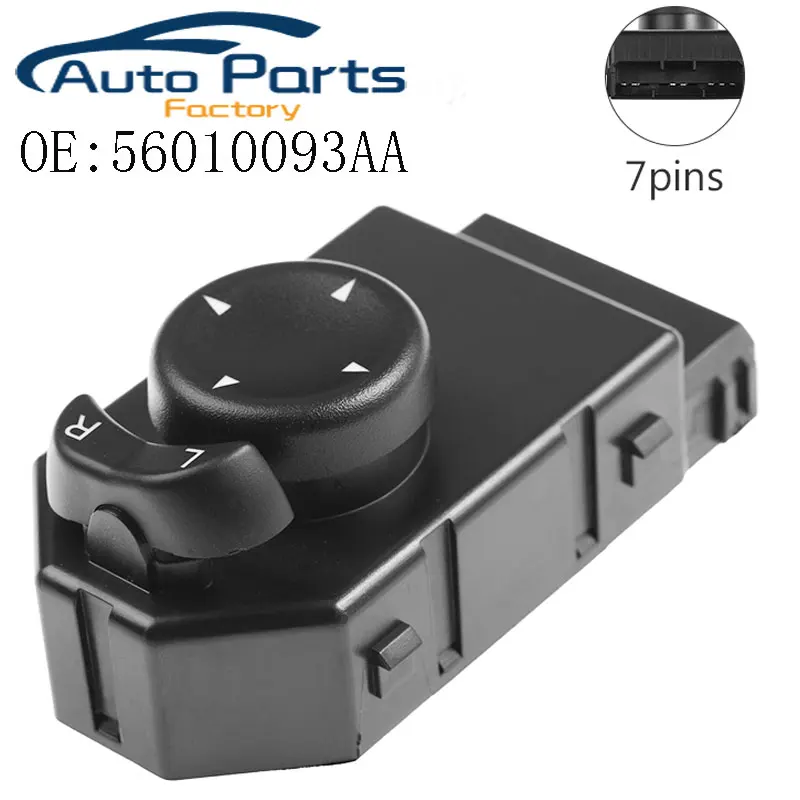 New Front Left Rear View Mirror Control Button For Jeep Liberty 2002-2003 56010093AA Power Adjust Mirror Switch