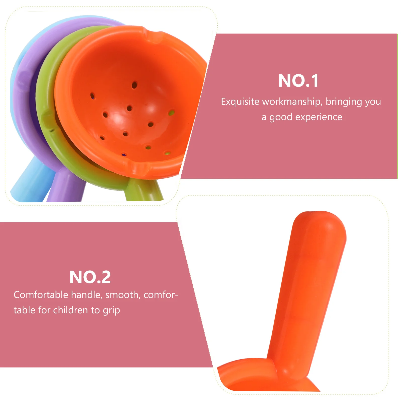 24 pièces enfants eau plage sable creuser cuillère ensemble pour baignoire bac à sable jouer bain frais interactif enfants dessin animé salle de bain