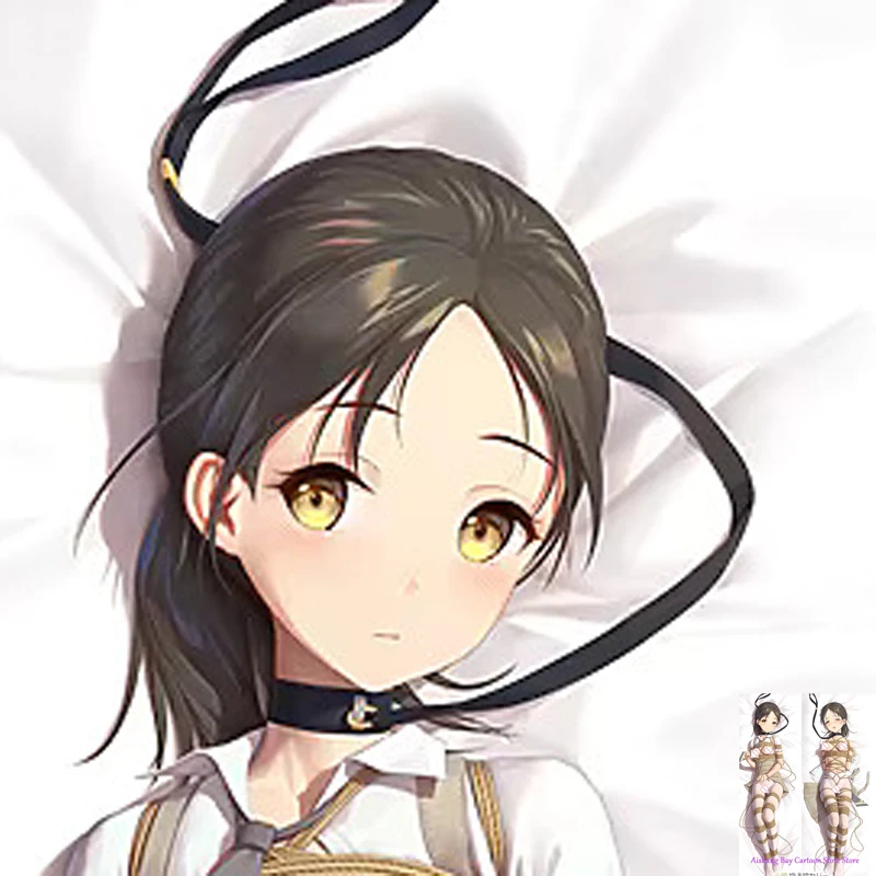 

Dakimakura Breast Milk Restraint Anime Double Sided Print Life-size Body Pillow Cover