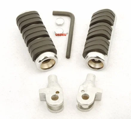 オートバイフットペグ-bk-トライアンフスピードマスターサンダーバードスポーツアドベンチャーボンネビル-ボン-t100-アメリカ-フロント-リア