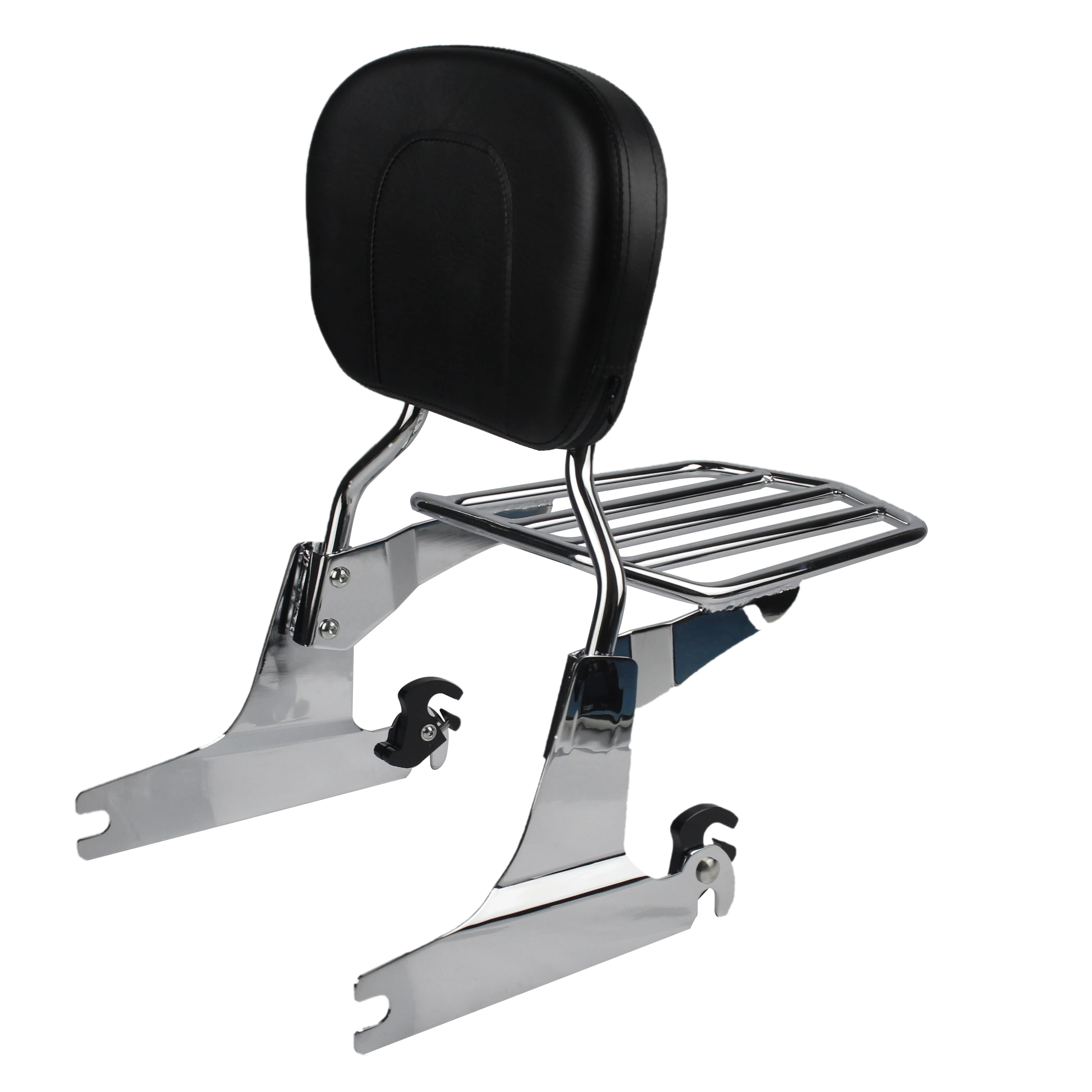 Rear backrest of luggage rack suitable for Harley Softail Deluxe FLSTN 06-19