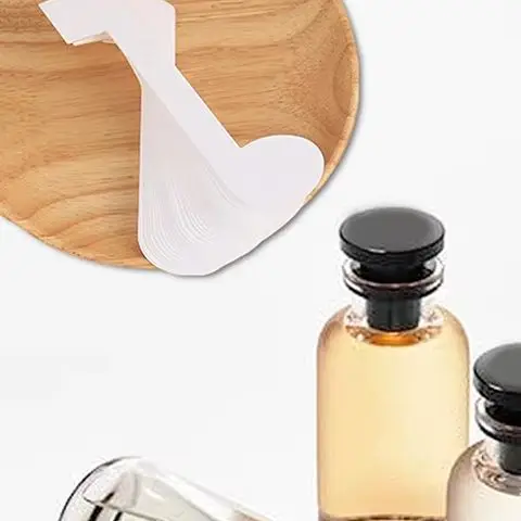 

100Pcs Note Shape Tape Aromatherapy Fragrance Perfume Essential Oils Test Tester Paper Strips Outfit Scented Diffuse Sticks