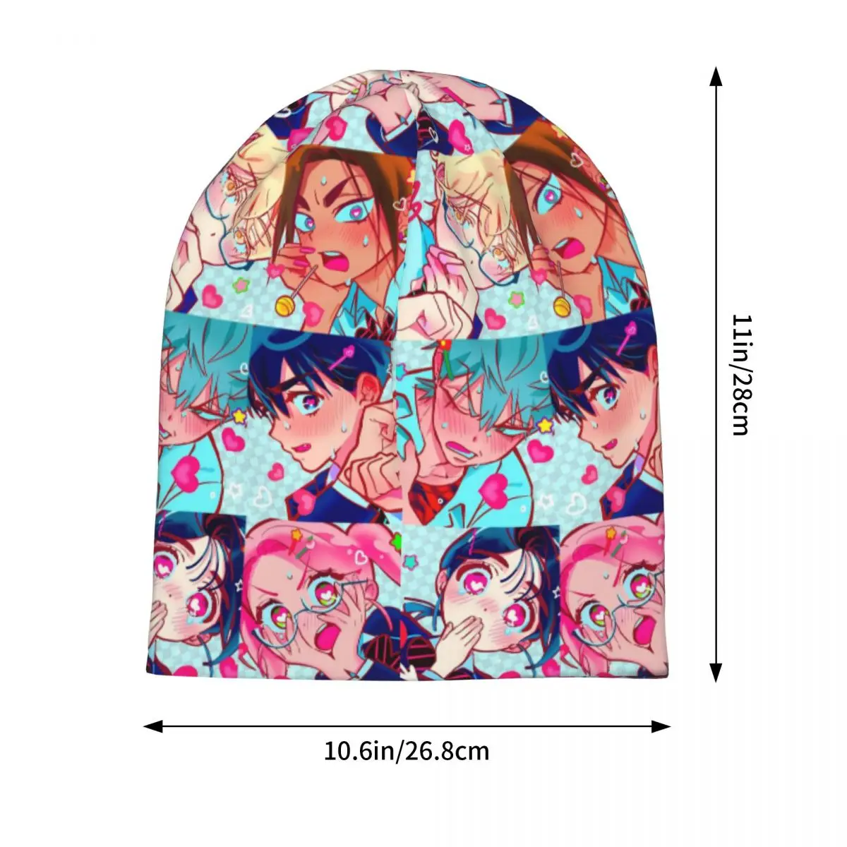 Alien Stage Anime Bonnet Hat Casual Outdoor Luka Ivan Till Mizi Skullies Beanies Hat Men's Women's Summer Dual-use Caps