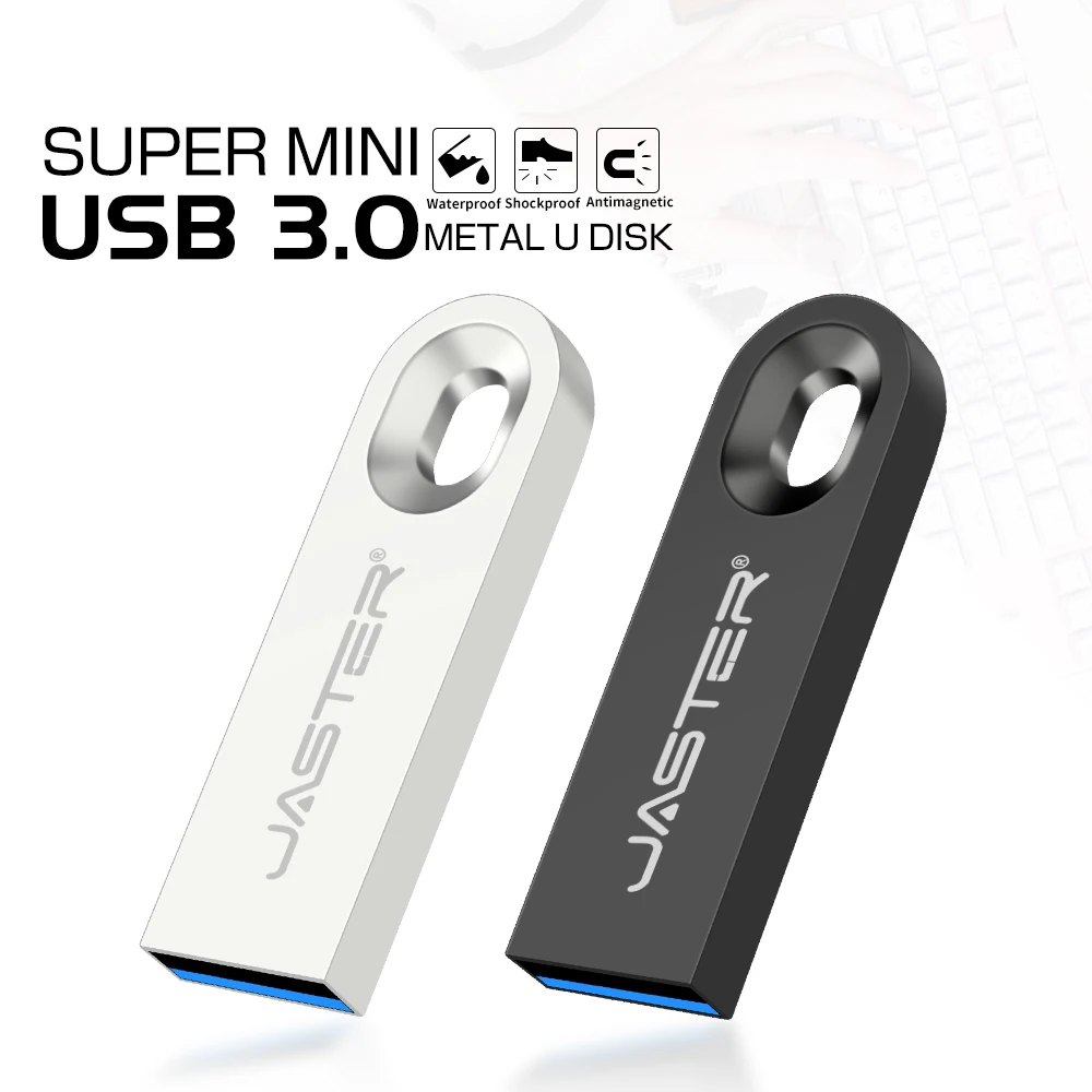

Мини-металлический флэш-накопитель USB 3.0 с бесплатной цепью для хранения данных, ручка 128 ГБ, 64 ГБ, 32 ГБ, 16 ГБ, USB3.0 Cle, USB-накопитель