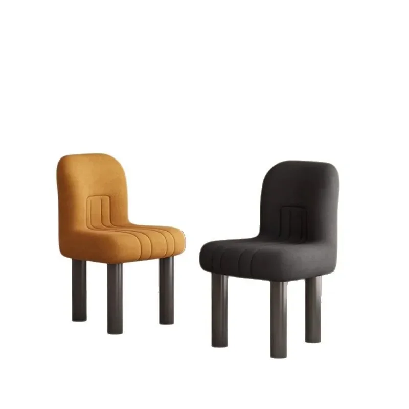 Wabi dining chair designer Internet celebrity ins dressing stool Nordic bedroom backrest makeup antique chair