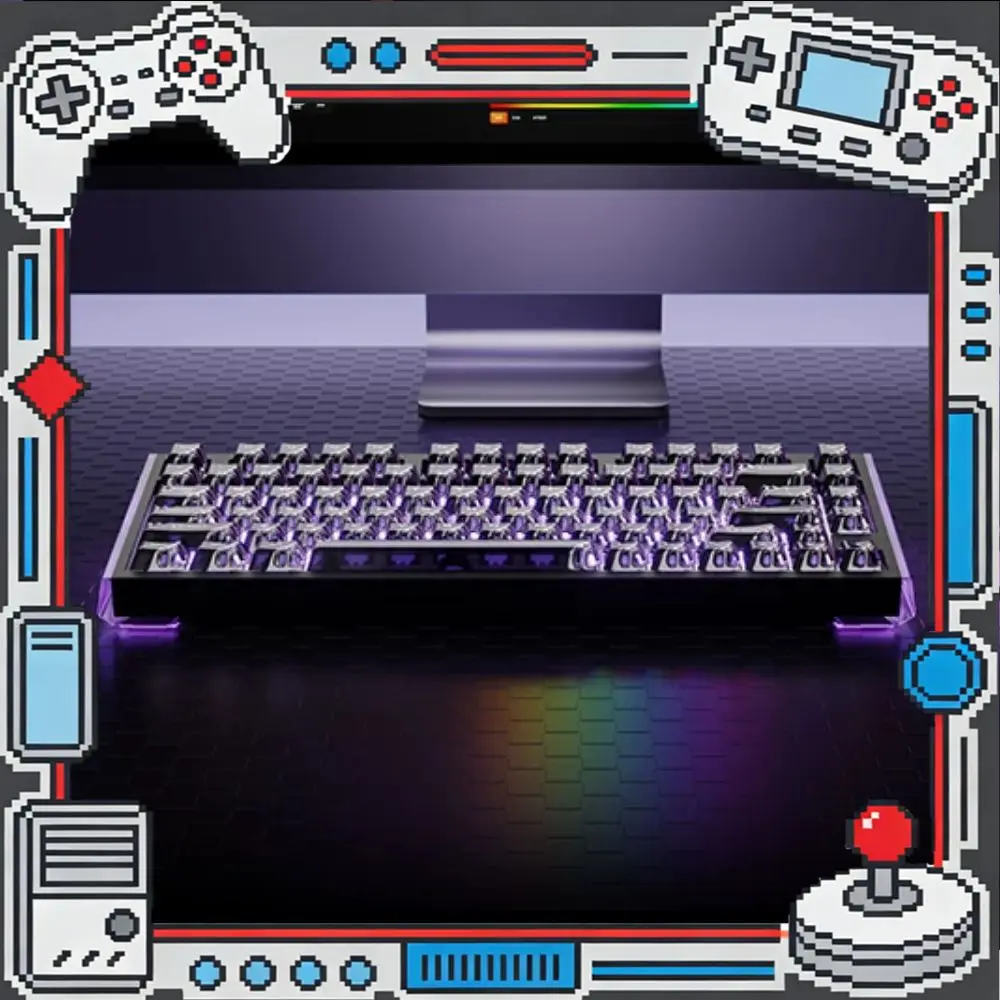 Dareu COOL75 Magnetic Axis Keyboard Hall Effect 8K Polling 0.01mm Rapid Trigger Aluminum Alloy Case Low Latency Gaming Keyboard