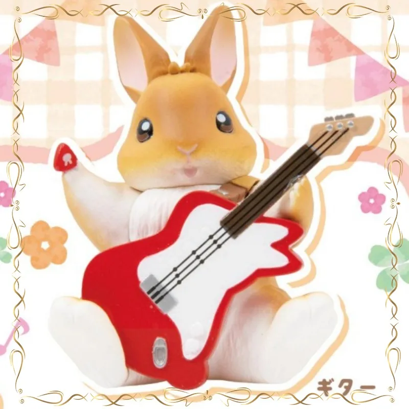 

Gashapon Rabbit Orchestra Kawaii Cute Collection Орнамент Фигурка Модель Игрушки
