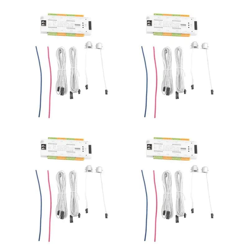 2X LED Motion Sensor Light Strip Stair 32 Channel Dimming Light Indoor Motion Night Light 12V/24V Flexible LED Strip-[NICEMAN-NJ