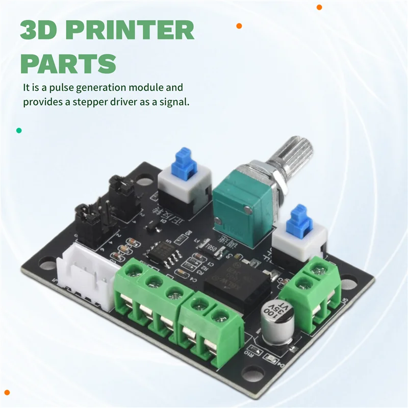 ABRO-MKS OSC V1.0 Stepper Motor Drive Simple Controller Pulse PWM Signal Generator Module Speed Control 8-24V