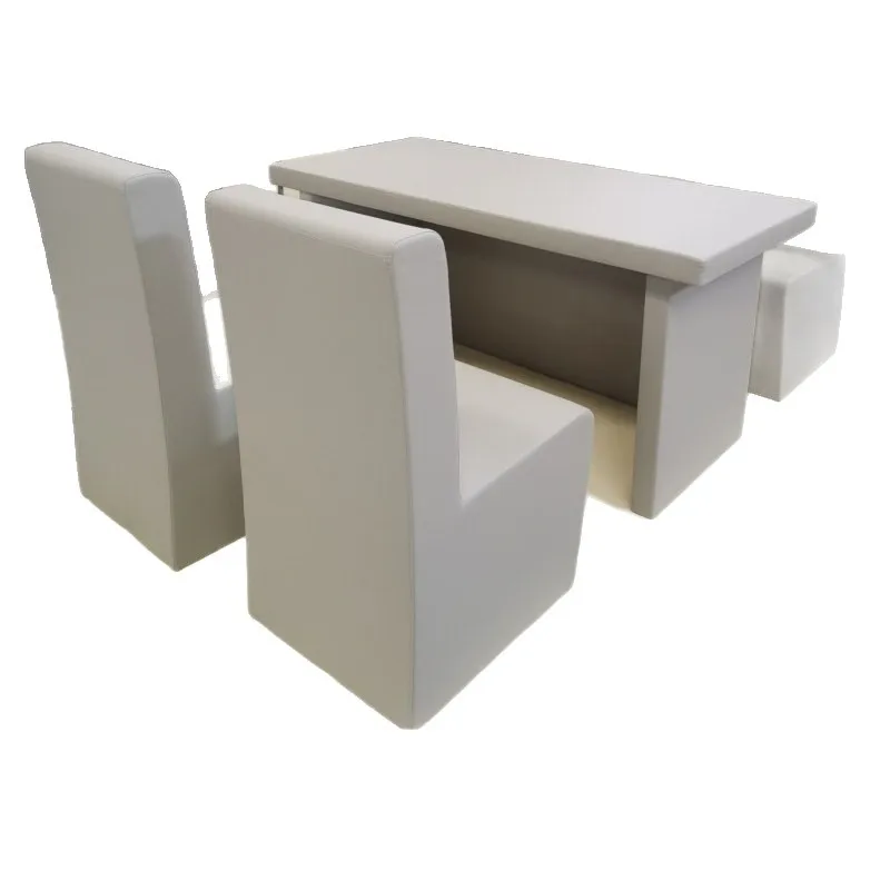 Anti-collision tables and chairs for soft bags Interrogation table, interrogation chair interrogation room Anti-collision tables