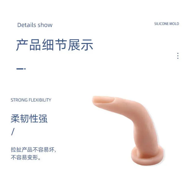 مسمار الفن التدريب اليد لينة سيليكون ممارسة الأظافر وهمية مع المفاصل انحناء الأظافر كاذبة نصائح مانيكير الملحقات