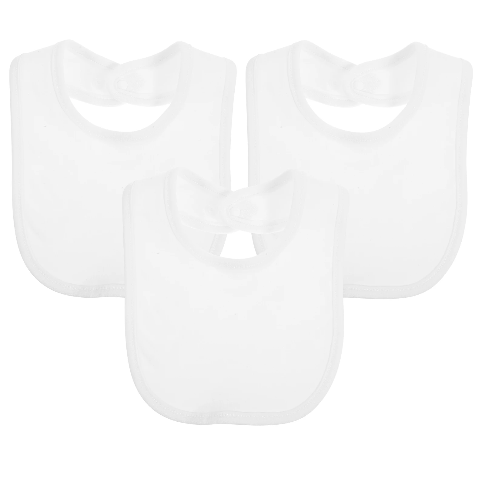 

3 Pcs Baby Bibs Absorbent Cotton Towels Newborn Feeding Saliva Wipes Double Layer Teething Cloth Mealtime Dry Clean