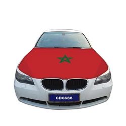 Fast Delivery Car Cover Morocco Flags