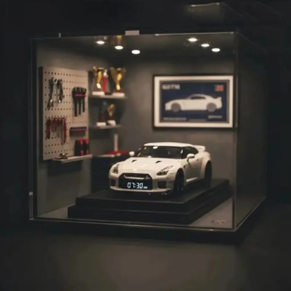 Creative Design Hypercar Alarm Clock Stylish Design Unique Design Digital Display Clock Only Alarm Clock Function Time Display