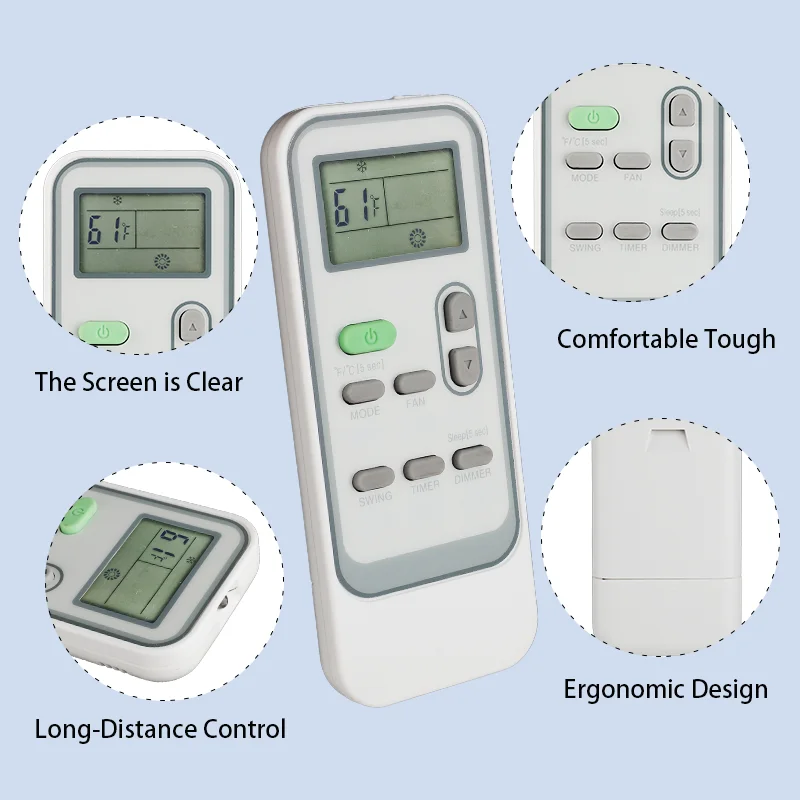 DG11J1-99 Remote Control For Hisense Air Conditioner HCD-DZ20 HCD-DZ231 HCD-DZ630 HCD-HDX265 HCD-HDZ235 DAV-HDX265 DAV-HDZ235