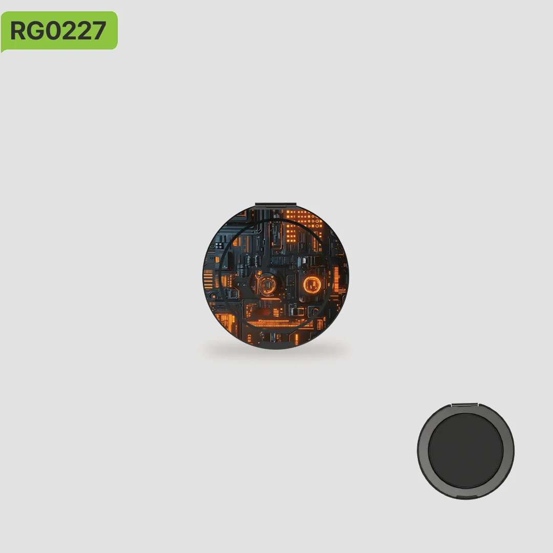 

Магнитный держатель для телефона 360, подставка, магнитное гнездо для кольца на палец для беспроводной зарядки Magsafe для IPhone 17 16 15 14pro с кожей