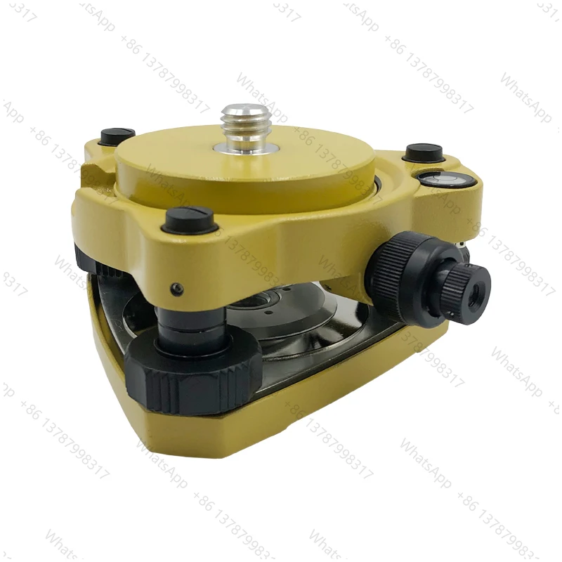 Yellow Tribrach With Optical Plummet & GPS Tribrach Adapter  With 5/8