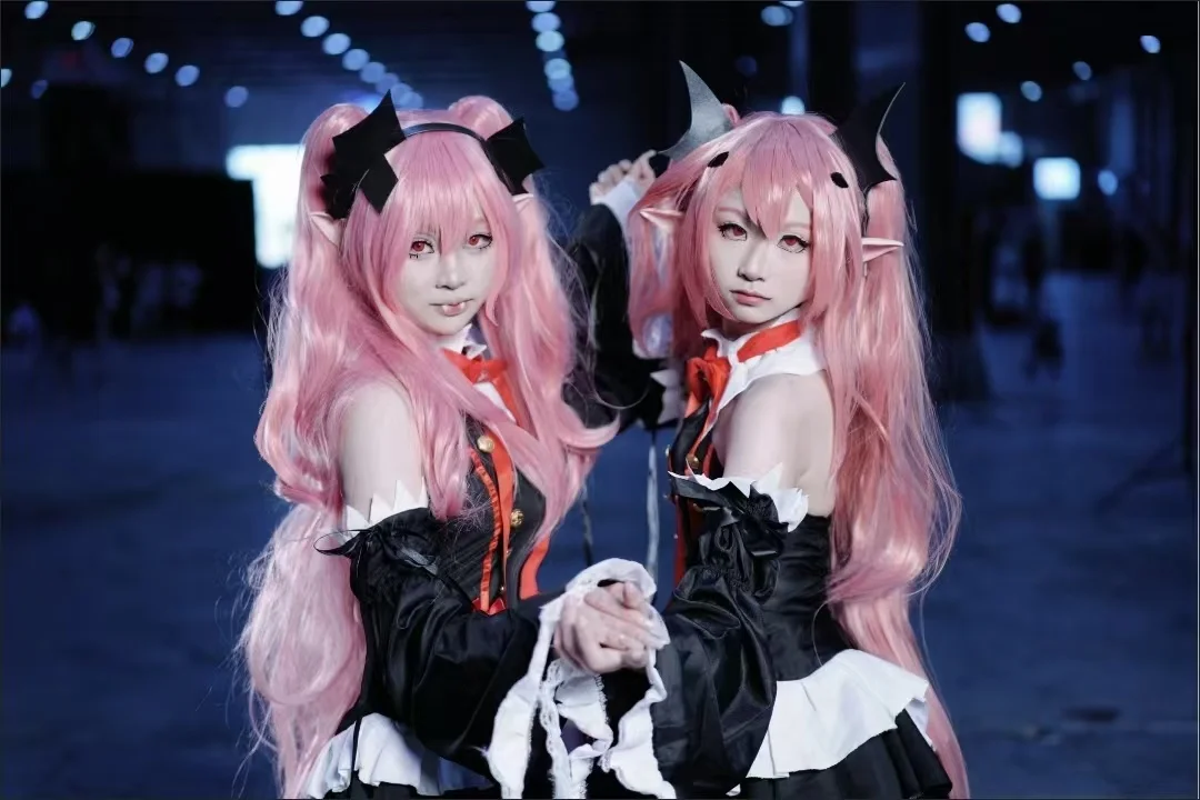 ฮาโลวีนเครื่องแต่งกาย Seraph of the End Krul Tepes Vampire Queen คอสเพลย์ชุด