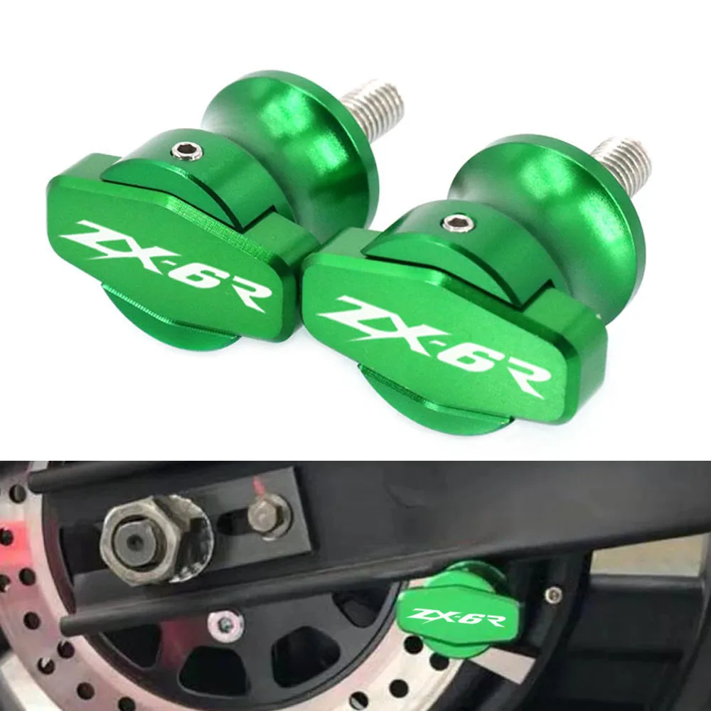 Motorcycle Accessories CNC Swingarm Spool Sliders Screws Stand For ZX-6R ZX-10R ZX-14R ZX6R ZX10R ZX14R ZX 6R 10R