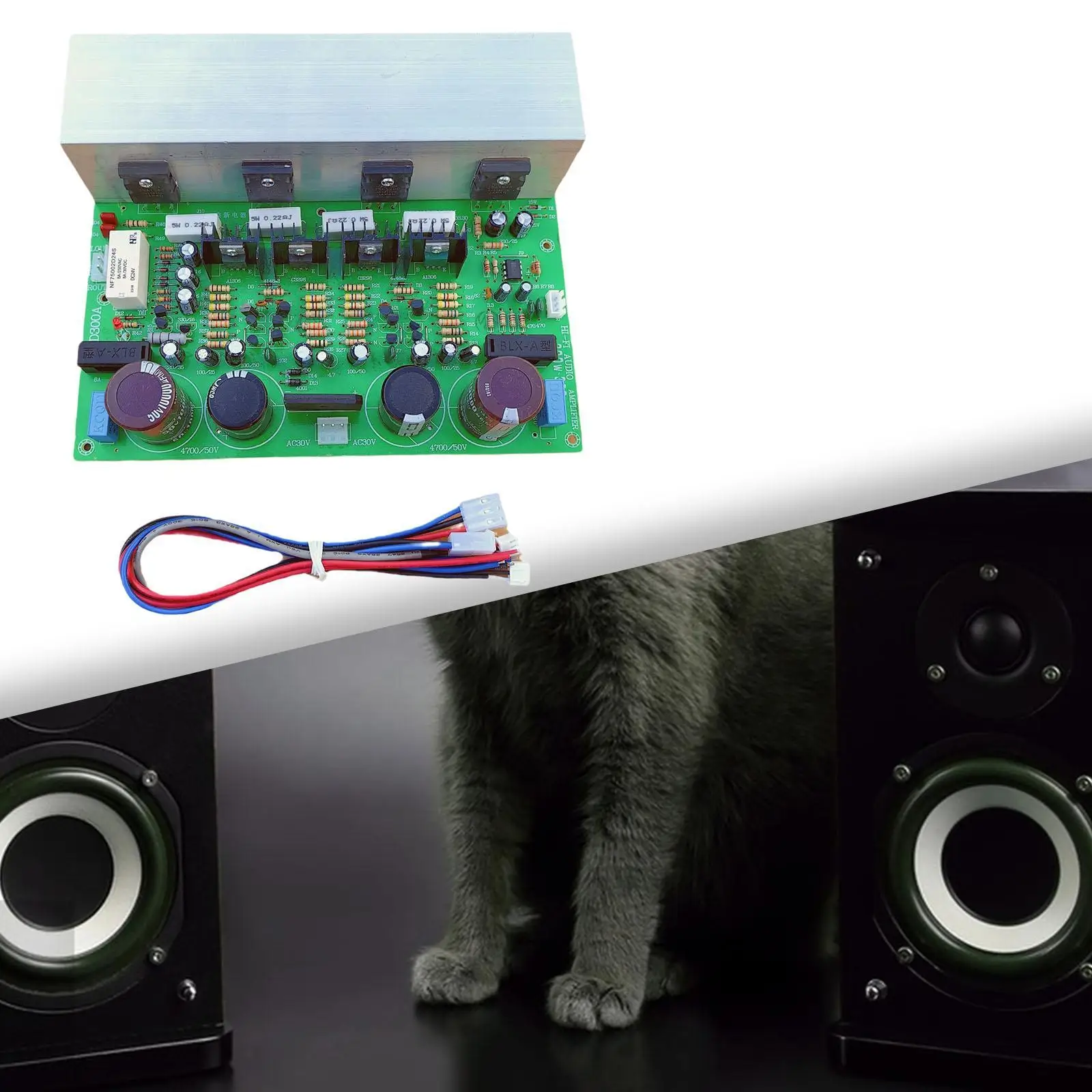 

7294 Pro Amplifier Board Professional 200W High Power Stable Performance Audio