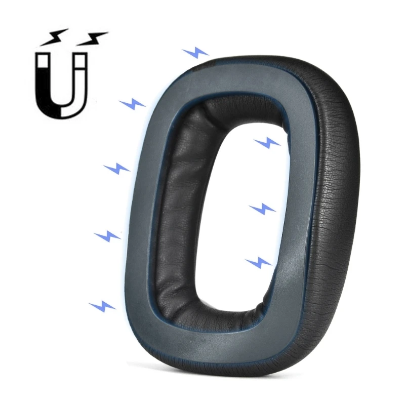 منصات الأذن لسماعات لوجيتك ، A30 ، منصات رغوة مرنة ، منصات الأذن ، غطاء وسادة الاسفنج ، استبدال