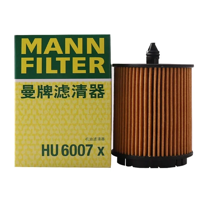 

MANN FILTER HU6007X Oil Filter For OPEL Insignia Vectra-B C Antara Zafira B Astra G ROEWE 950 SAAB 9-3 5650348 12605565 21018801