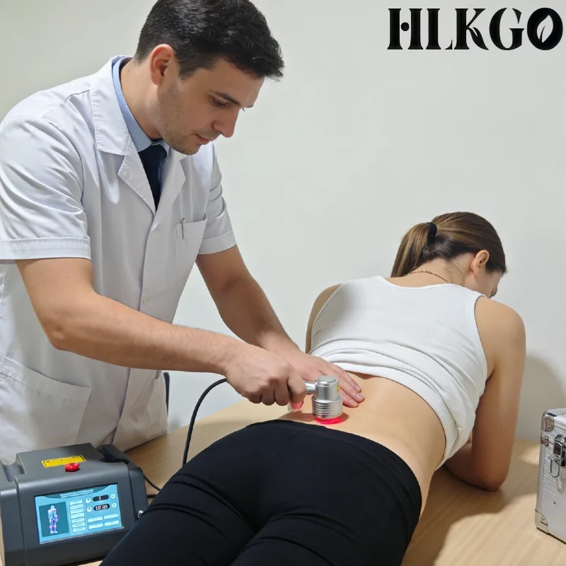 

Медицинский аппарат для холодной лазерной терапии 808 нм: устройство для лечения боли в спине, скованности шеи, артрита коленей, травм плеч, для домашнего и клинического использования