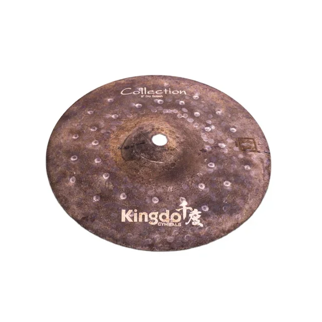 

China Direct Factory Low Prices B20 8" Dry Splash Cymbals Musical Instruments Professional Cymbal Set