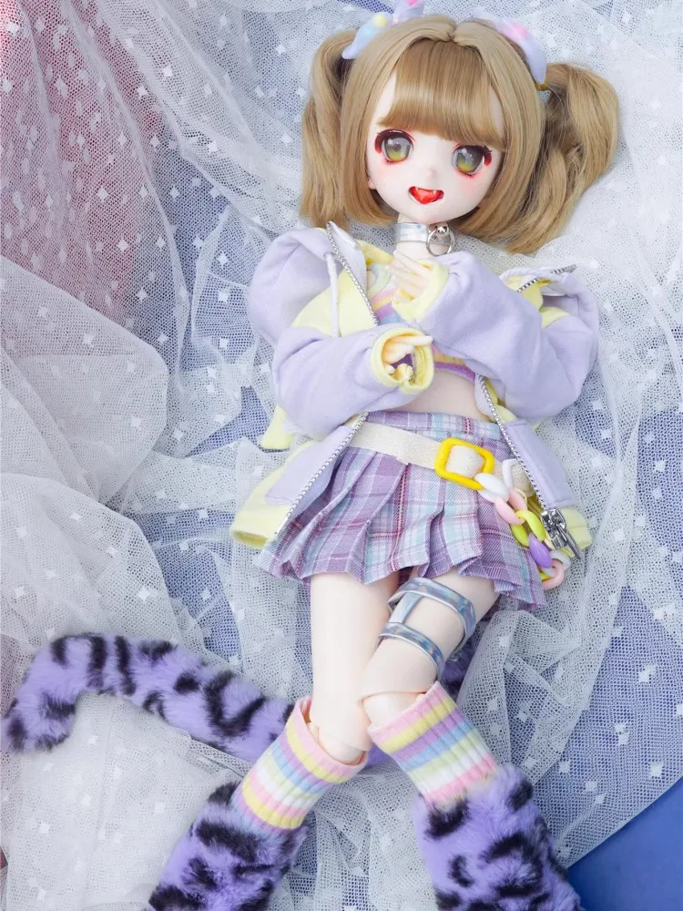 New Arrival BJD Doll Clothes For 1/4 Doll Accessories Skirt Coat Socks Outfit Doll Dress Up Gift Diy Clothes(Excluding Doll)