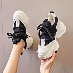 Platform Shoes Women Breathable Light Sneakers Shoes for Women 2023 Increase 8cm Casual Luxury women shoes Zapatillas De Mujer