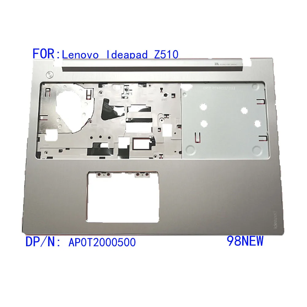 

NEW Laptop Palmrest Keyboard Bezel Cover for Lenovo Ideapad Z510 Upper Case Palmrest cover AP0T2000500 TOUCHPAD