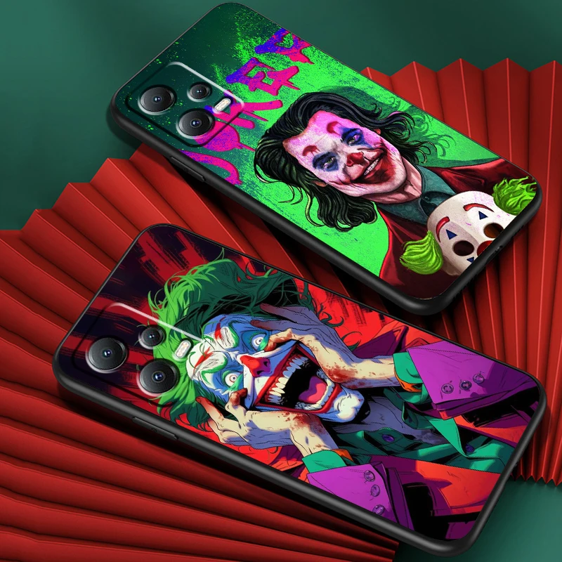 J-Jokers Anime Luxury Cute For Xiaomi Redmi Note 13 12R 12 12S Turbo 11 11T 11S 10 10S Pro Plus 5G Black Cover Phone Case