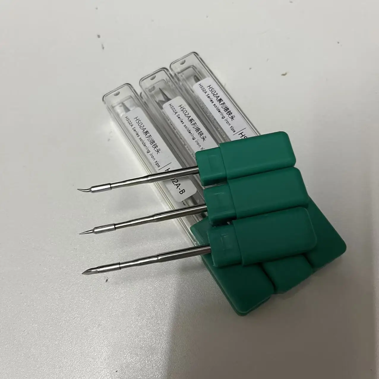 FNIRSI HS-02 Original Soldering Iron Tip Accessories B2 C2 JS I K Ku Replacement Tool Set for HS-02 Soldering Iron view 2