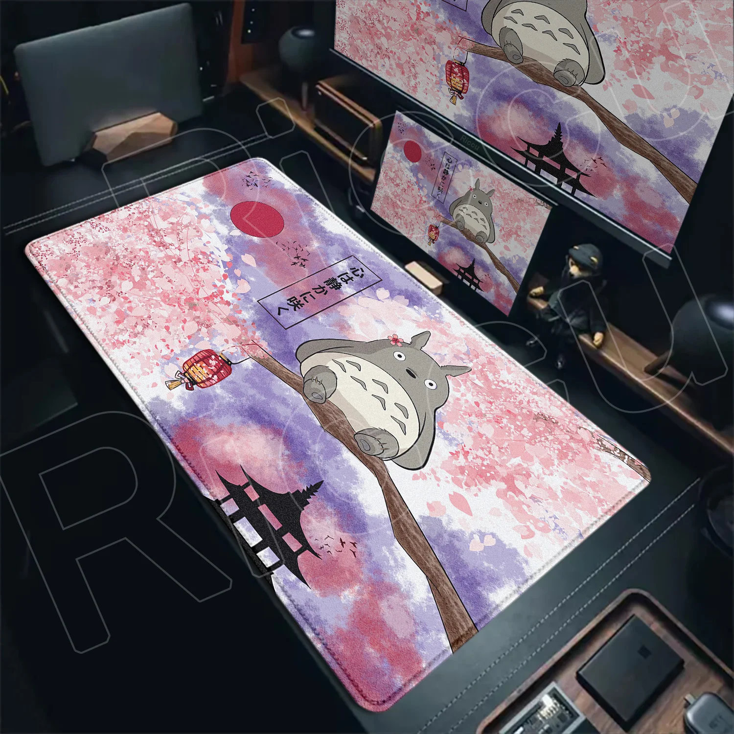 

HD Printing Anime T-totoros Mouse Pad Gaming Office Laptop Pretty Sakura Mousepad PC Desk Mat Gamer Accessories XXL Keyboard Pad