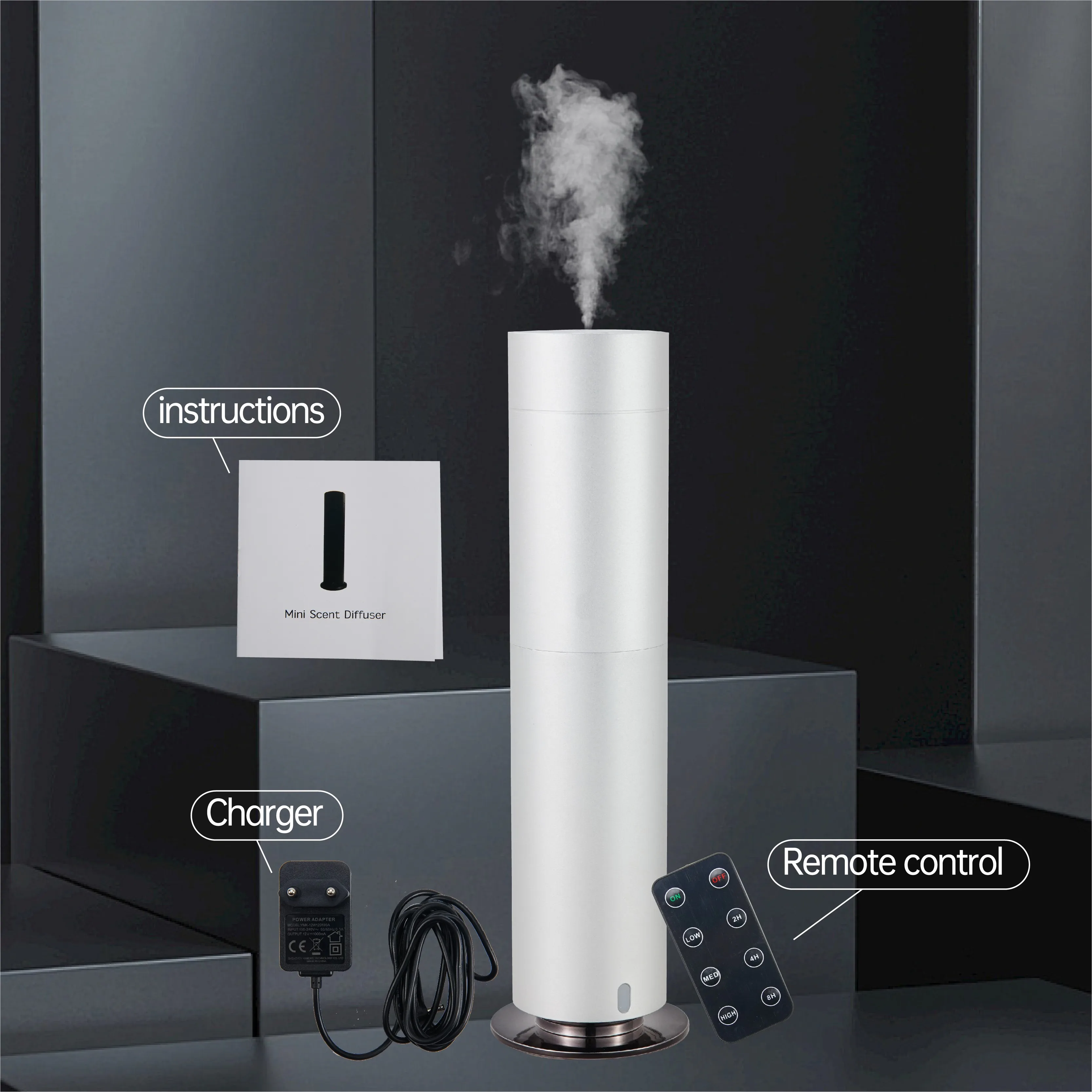 Portable 120ML Electric Essential Oil Diffuser