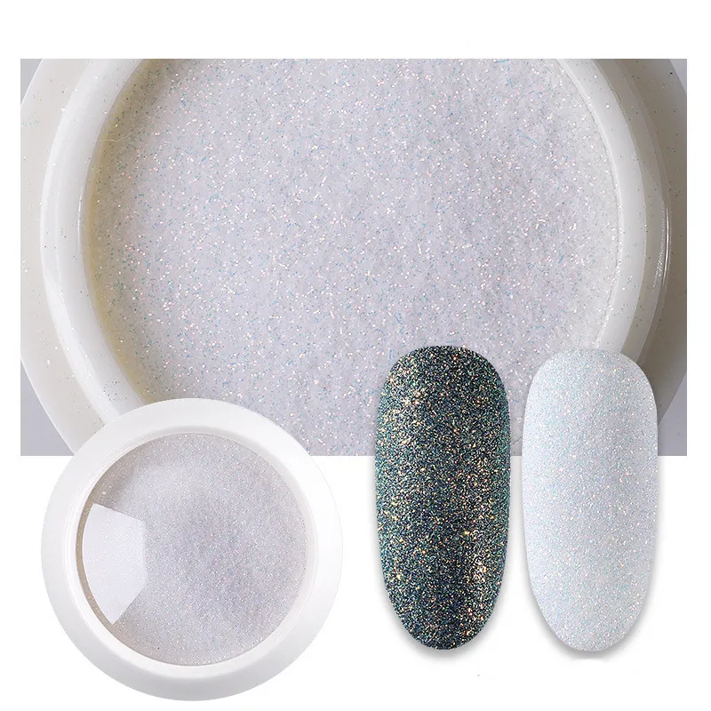 Nail Art wollen poeder, glitter trui poeder, Nail Art accessoires