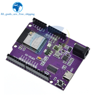 TZT D1 ESP32-S3 WiFi+Bluetooth 16MB Flash UNO D1 R3 Board Module CH340 N16R8 For ESP32 ESP-32 Development Board Wireless Module