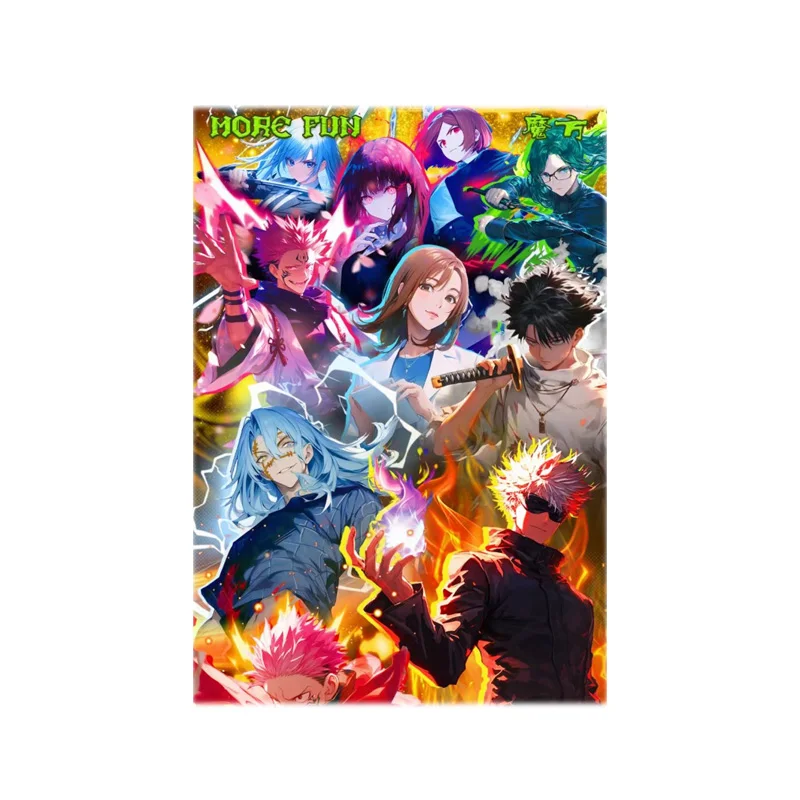

Wholesales Jujutsu Kaisen Collection More Fun Quicksand Dream Acg Booster Box Game New Toys For Children Trading Card