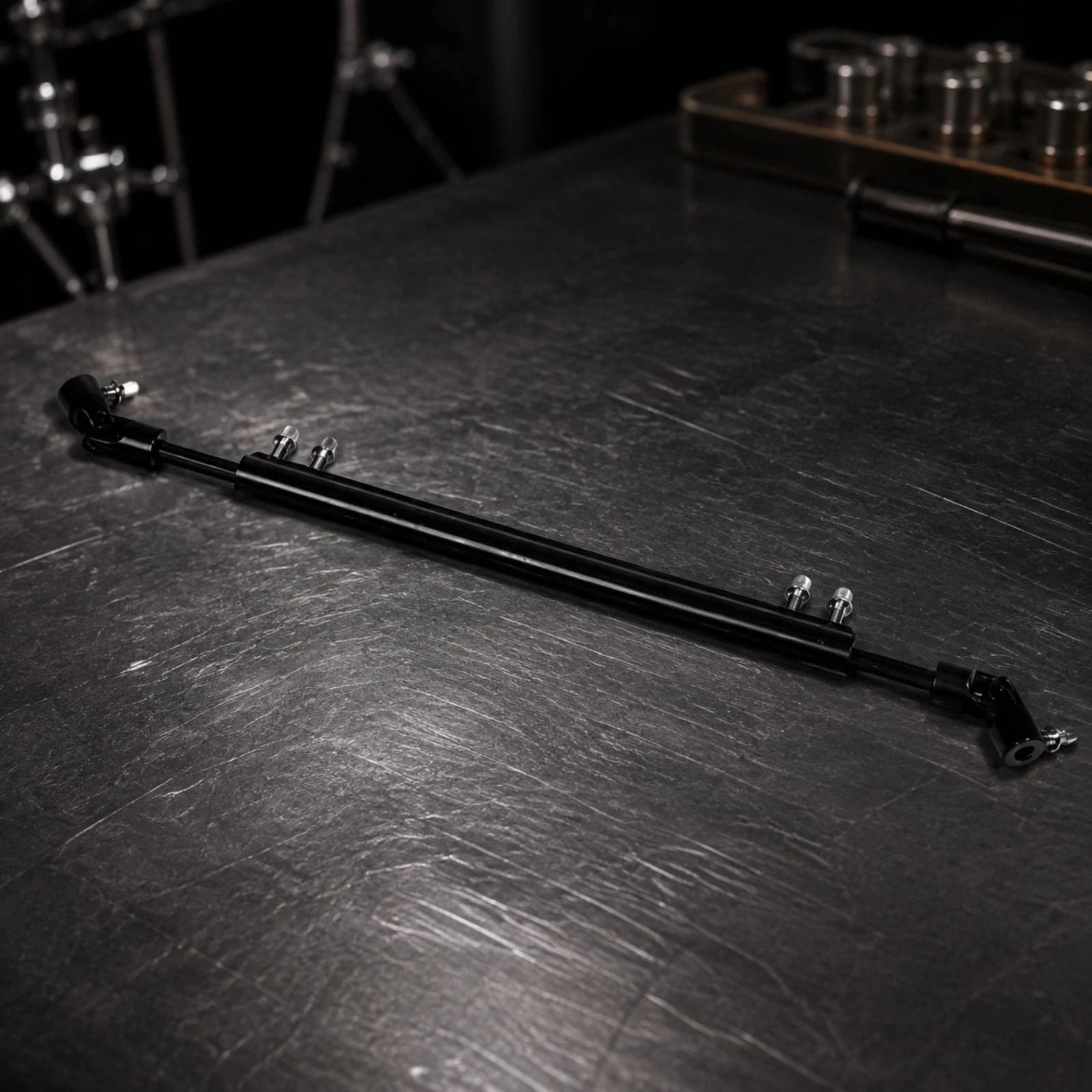 Double Bass Drum Pedal Connecting Rod Wear Resistant Double Bass Pedal Coupler Bar Stable Universal Fit for Drummers