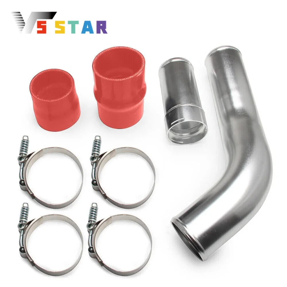 

Комплект для обновления алюминиевой трубы интеркулера с холодной стороны и быстроразъемным фланцем с ЧПУ для Ford 6.7L Diesel 2011-2016 гг., красный, синий