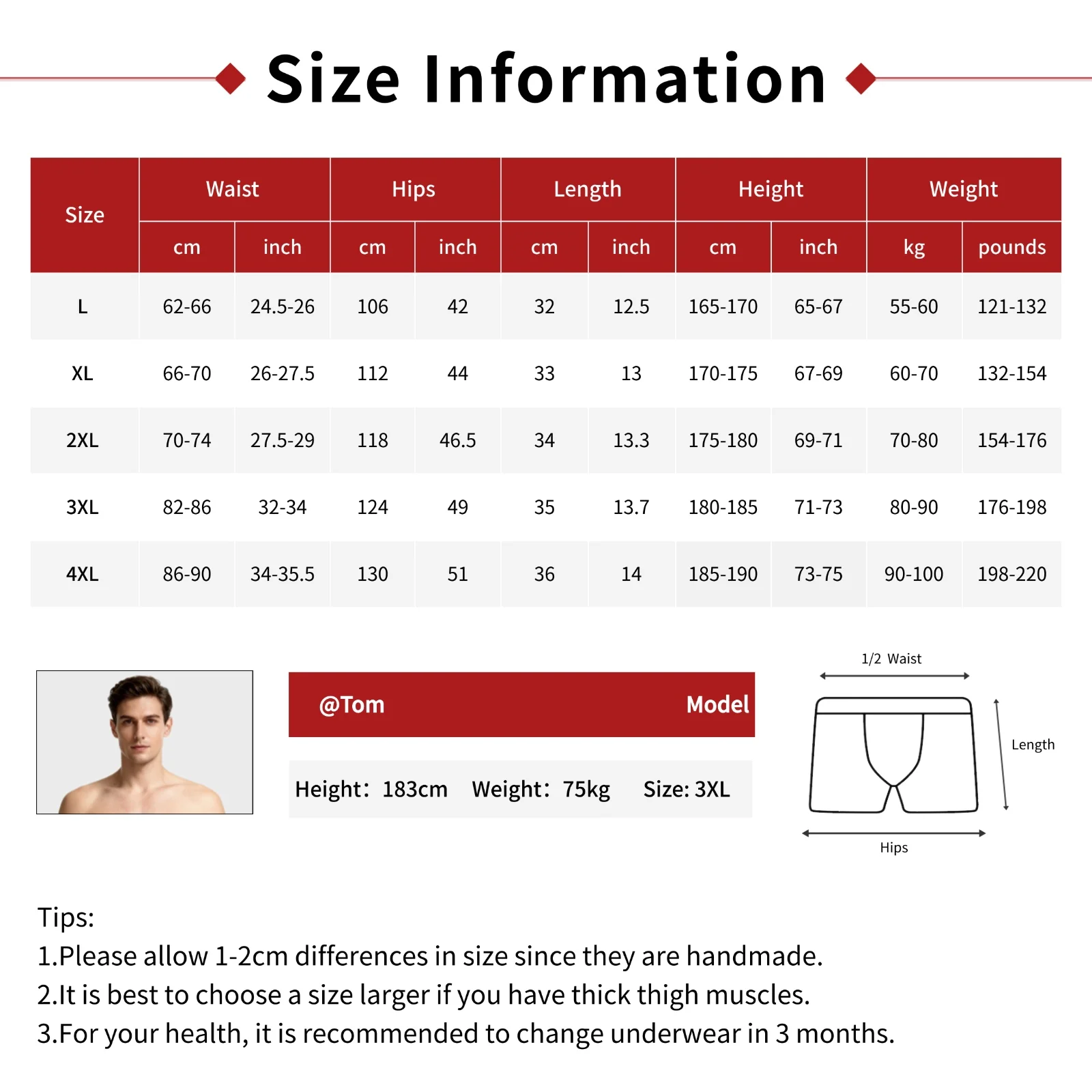 3 قطع سراويل بيجامة قطنية 100% للرجال، فضفاضة مقاس كبير، خصر عالي المرونة، ملابس داخلية مريحة للملاكمين وسراويل داخلية