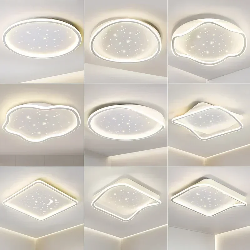 Plafonnier LED au Design Créatif Moderne, Luminaire Décoratif d'Nik, Idéal pour un Salon, une Salle à Manger, une Chambre à Coucher, un Bureau ou un Couloir