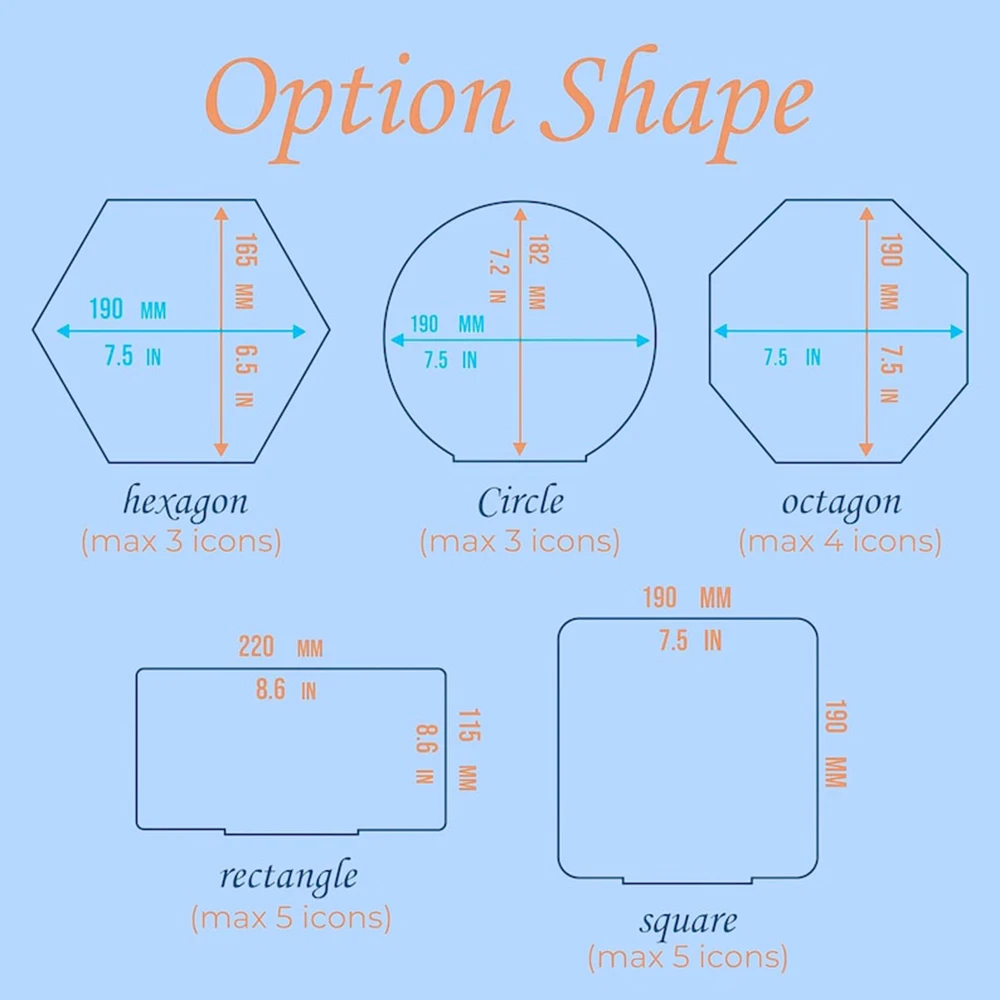 لوحة رمز الاستجابة السريعة من الأكريليك التجاري ديكور شعار شخصي مخصص لمتجر مطعم مقهى بار القائمة عرض عداد تعليق #5