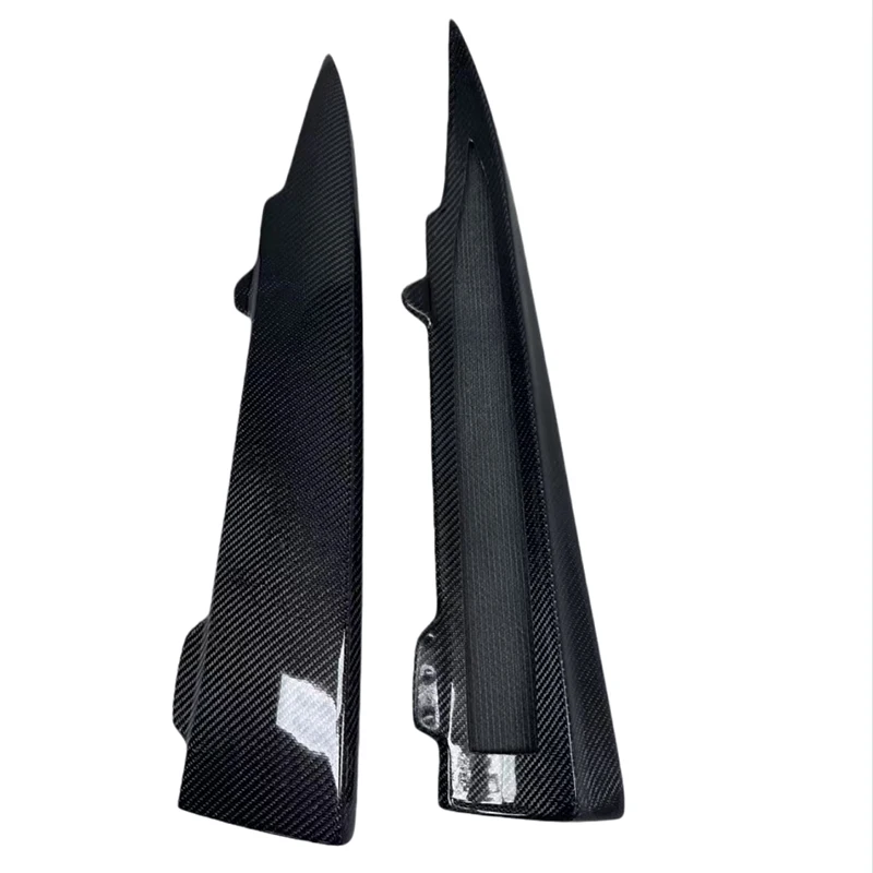For W212 09-13 E55 E63 Carbon Fiber Rear Sides Skirt Vents Corner Guard Canards Body Kits Auto Parts Spoiler Accessories