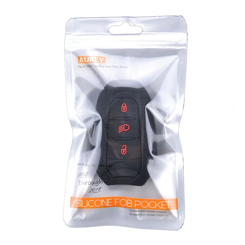 Silicone Remote Key Case For Peugeot 208 308 508 3008 5008 for Citroen C4 DS3 DS5 DS6 Fob Skin Cover 3 Button