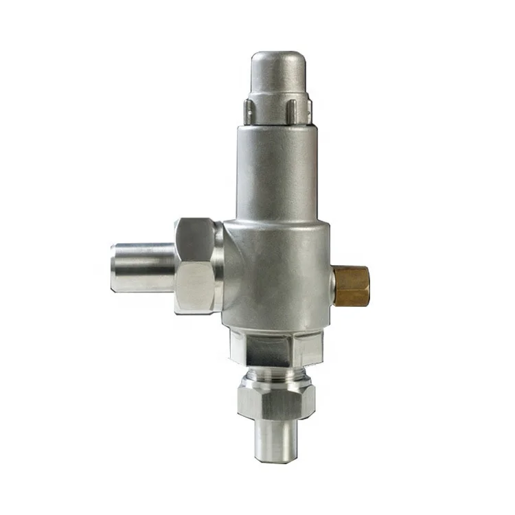 Stainless steel hot selling air cryogenic safety relief valve liquid low temperature pressure relief valve safety hydraulic LPG