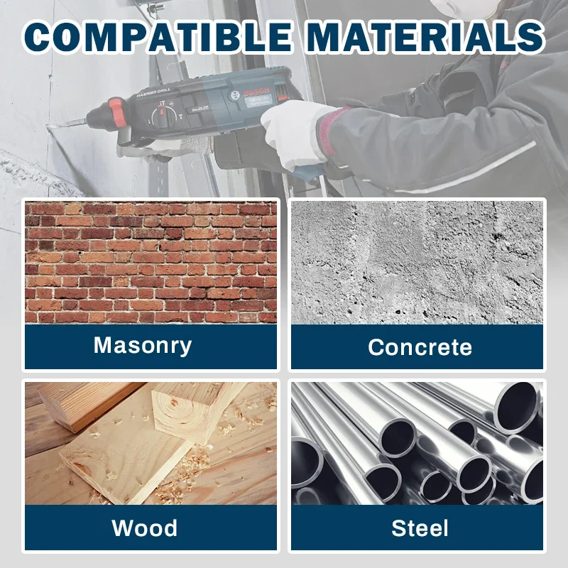 Martello elettrico intelligente per calcestruzzo multifunzionale di livello industriale Bosch GBH2-28D