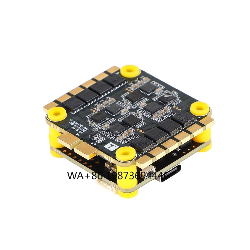 

Cinef7 3-6S 30X30 FC&ESC FPV Stack BMI270 F405 Flight Controller 50A 4in1 ESC for FPV Freestyle Model