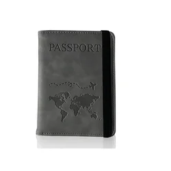 1PCS Travel Dirt Protection Passport Cover Wallet Purse Pu Leather Women ID Business Credit Card Passport Holder Bag Pouch